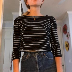 Stripped long sleeve Tee